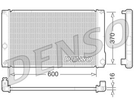 RADİATOR. ENGİNE COOLİNG TOYOTA AURIS E18 12-18