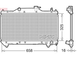 RADİATOR. ENGİNE COOLİNG TOYOTA AVENSIS 97-03