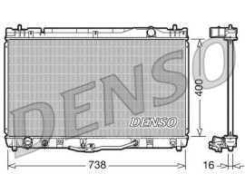 RADİATOR. ENGİNE COOLİNG TOYOTA CAMRY V3 01-06