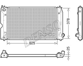 RADİATOR. ENGİNE COOLİNG TOYOTA COROLLA E12 01-07