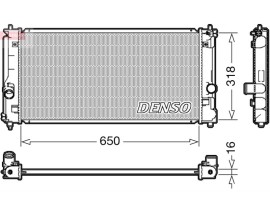 RADİATOR. ENGİNE COOLİNG TOYOTA MR 2 III 99-07