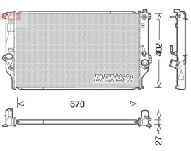 RADİATOR. ENGİNE COOLİNG TOYOTA RAV 4 IV 12-