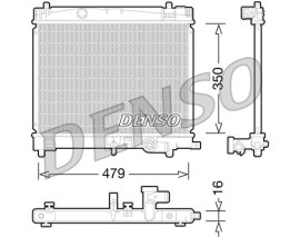 RADİATOR. ENGİNE COOLİNG TOYOTA URBAN CRUISER 07-16