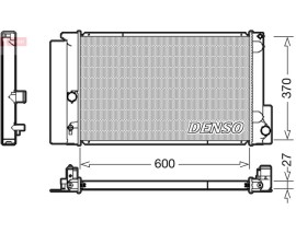 RADİATOR. ENGİNE COOLİNG TOYOTA VERSO 09-18