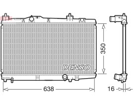 RADİATOR. ENGİNE COOLİNG TOYOTA YARIS 05-11