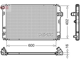 RADİATOR. ENGİNE COOLİNG TOYOTA YARIS 10-