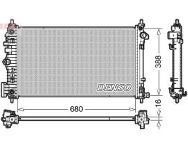 RADİATOR. ENGİNE COOLİNG VAUXHALL INSIGNIA I A 08-17