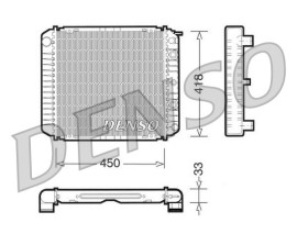 RADİATOR. ENGİNE COOLİNG VOLVO 240 74-93