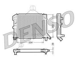 RADİATOR. ENGİNE COOLİNG VOLVO 440 88-96