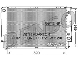 RADİATOR. ENGİNE COOLİNG VOLVO 740 83-92