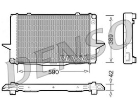 RADİATOR. ENGİNE COOLİNG VOLVO 850 91-97