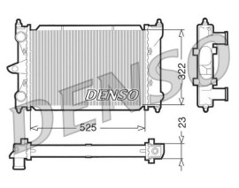 RADİATOR. ENGİNE COOLİNG VW POLO 86C. 80 81-94