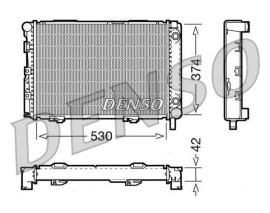 RADIATOR MERCEDES-BENZ E-CLASS 124 92-96