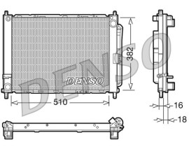 RADİATOR - MODULE - ENGİNE COOLİNG RENAULT CLIO III 05-14