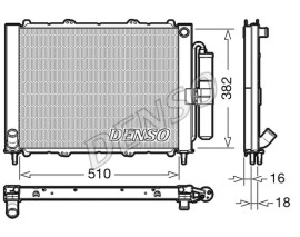 RADİATOR - MODULE - ENGİNE COOLİNG RENAULT KANGOO 97-