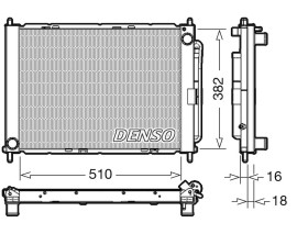 RADİATOR - MODULE - ENGİNE COOLİNG RENAULT TWINGO II 07-