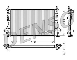 RADIATOR RENAULT ESPACE III 96-02