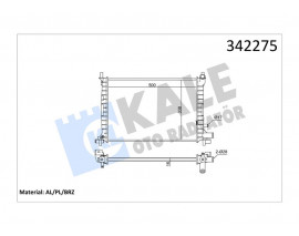 RADYATOR AC FIESTA 1.3 CVH 96 01