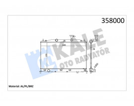 RADYATÖR ACCENT-ACCENT II ERA 1.4/1.6 AL/PL/BRZ 370x648x16