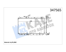 RADYATÖR AL/PL/BRZ CIVIC IX AT