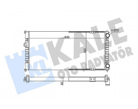 RADYATÖR AL/PL/BRZ CORDOBA-IBIZA II-POLO CLASSIC