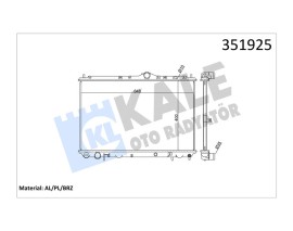 RADYATÖR AL/PL/BRZ VOLVO S40 1.6 1.8 1.8İ 2.0 1995-2004 V40 1.6 1.8 1.8İ 2.0 1995-2004