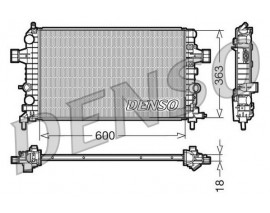 RADYATÖR ASTRA H- ZAFIRA 1.6-1.8 AC KLİMASIZ MEK 600x368x18