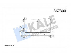RADYATÖR AUDI 80/90-COUPE 600x304x42 AL/PL