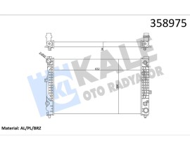 RADYATÖR AUDI A4 A6 2.4/2.6/2.8 95-01-SIPERB 2.8 V6-2.5 TDI