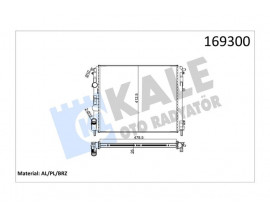 RADYATÖR CLIO II-KNG -LOGAN-SOLENZA-1.5DCİ-1.4-1.6 16V-1.9DTI AC MEK 480x414.5x34 1 SIRA ALB