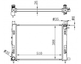 RADYATÖR CLIO IV-LOGAN II-DOKKER-LODGY 1.5 DCİ