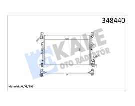 RADYATÖR FIAT EGEA 1.3-1.4 AL-PL-BRZ