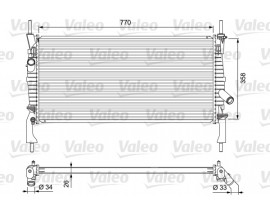 RADYATÖR FORD TRANSIT CAMIONNETTE 2006