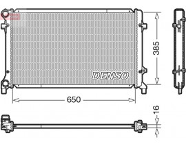 RADYATÖR GOLF V-CADDY III-JETTA III-PASSAT-TOURAN-A3-LEON-OCTAVIA AC KLİMASIZ MEK OTOM 650x396x25
