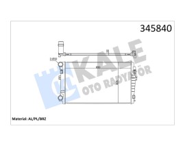 RADYATÖR GOLF VII-A3-LEON 1.2-1.4-1.6TDİ 12 MEK AL/PL/BRZ