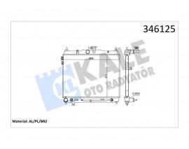 RADYATÖR HYUNDAI GETZ 1.6 02-05 370x490x26 AC /- OTOM AL/PL/BRZ