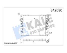 RADYATÖR JEEP GRAND JEEP CHEROKEE AL-PL-BRZ