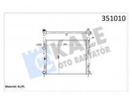 RADYATÖR KANGOO II 1.2TCE-1.5DCI-1.6 16V 08 / CITAN W415 12-