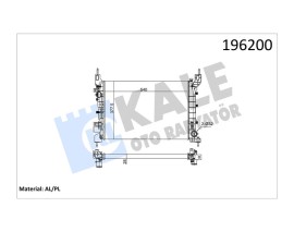 RADYATÖR LINEA 1.4 MPI 1 SIRA AL PL SİSTEM
