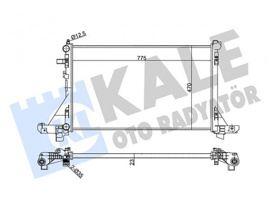 RADYATÖR MASTER III-MOVANO B-NV400 2.3CDTI 10-