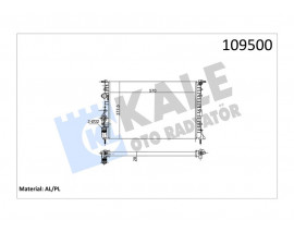 RADYATÖR MGN 1.6i-2.0i 96-99 -2.0i 99 SCENIC I 1.9DTI-DCI 99-03 KLİMASIZ MEK 570x358x22