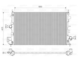 RADYATÖR OPEL VECTRA C 1.6 Z16XEP