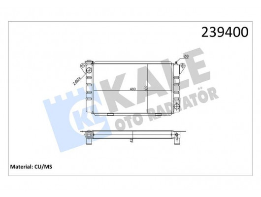RADYATÖR R12 TL-TX-STW-TOROS 475X304X42 NORMAL 3 SIRA PN SİSTEM