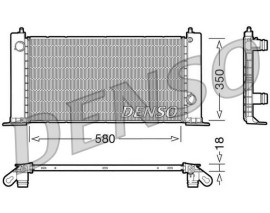 RADYATÖR STILO 1.2-1.4-1.6 16V 02 AC KLİMASIZ MEK 579x325x18