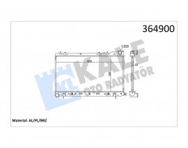 RADYATÖR SUBARU FORESTER AL-PL-BRZ 360X688X26