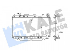 RADYATÖR TOYOTA RAV 4 II AL/PL/BRZ 375x738x26
