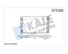 RADYATÖR TURBOLU VOLVO C70 I V70 I 1998-2005 S70 97-00 XC70 97-02 850 93-97 590-388-32