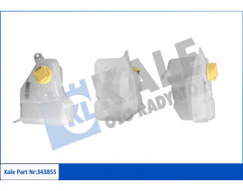 RADYATOR YEDEK SU DEPOSU FIESTA V FUSION 1.25 1.4 ZETEC S 01 12 KAPAKLI