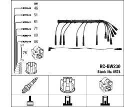 RC-BW230 ATEŞLEME KABLOSU