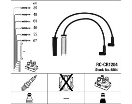 RC-CR1204 ATEŞLEME KABLOSU